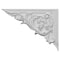 Ekena Millwork 8 5/8"W x 6 1/4"H x 5/8"D Flower Stair Bracket, Left SB08X06FL-L - alternate 1